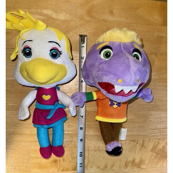 Chuck E Cheese Mr Munch Helen Stuffed Plush Toys Showbiz Pizza Band - Picture 2 of 8